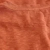 Abersoch Crew Neck Tee in DARK ORANGE<White Stuff Best