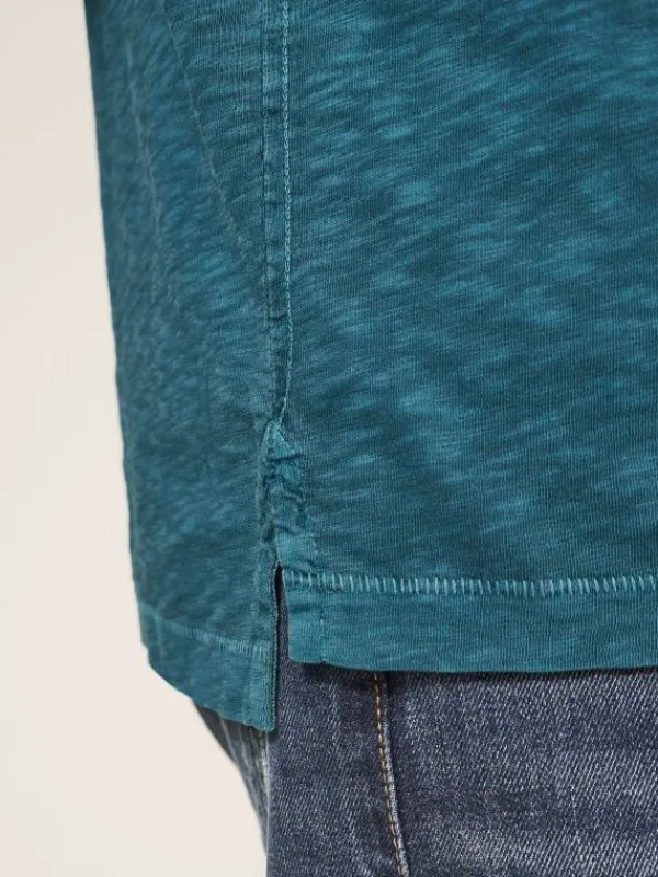 Abersoch Short Sleeve Tee in MID TEAL<White Stuff Outlet