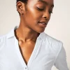 Annie Jersey Shirt in BRILLIANT WHITE<White Stuff Fashion