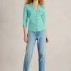 ANNIE POCKET JERSEY SHIRT in BRIGHT BLUE<White Stuff Discount