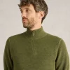 Attadale Funnel Neck Jumper in KHAKI GREEN<White Stuff Outlet