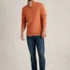 Attadale Long Sleeve Funnel Neck Jumper in DARK ORANGE<White Stuff Discount
