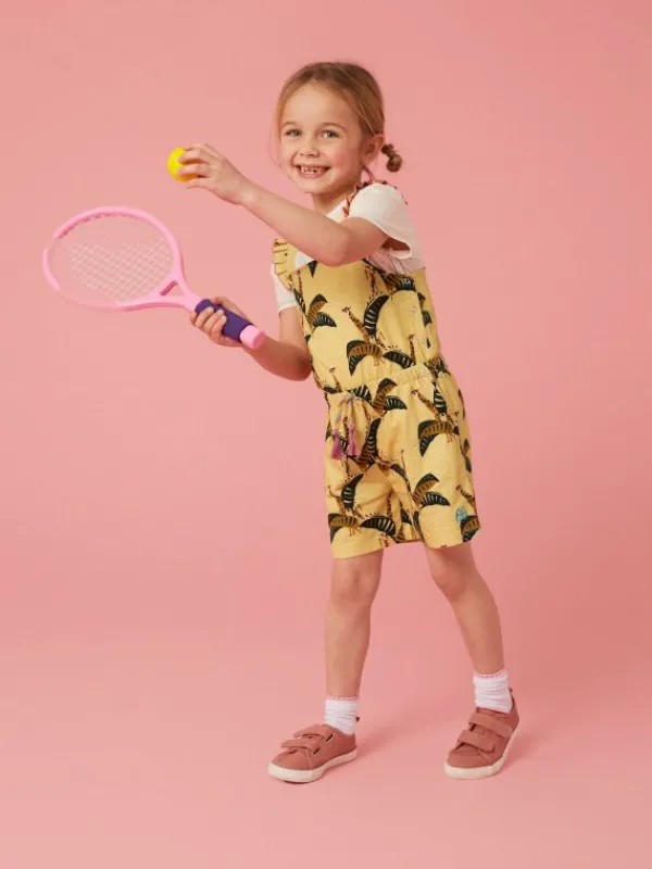 Ava Printed Playsuit in YELLOW MULTI<White Stuff Hot
