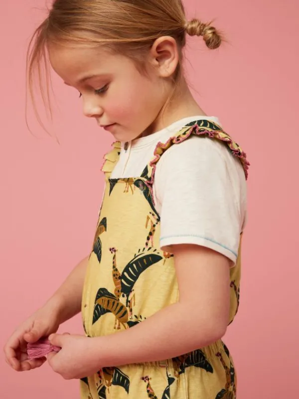 Ava Printed Playsuit in YELLOW MULTI<White Stuff Hot