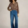 Ayla Wide Leg Jean in MID DENIM<White Stuff Outlet