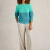 BAILEY COTTON JUMPER in BLUE MULTI<White Stuff New