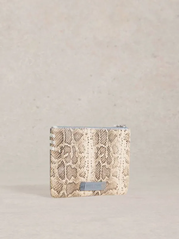 Bella Zip Top Pouch in BLUE MULTI<White Stuff Fashion