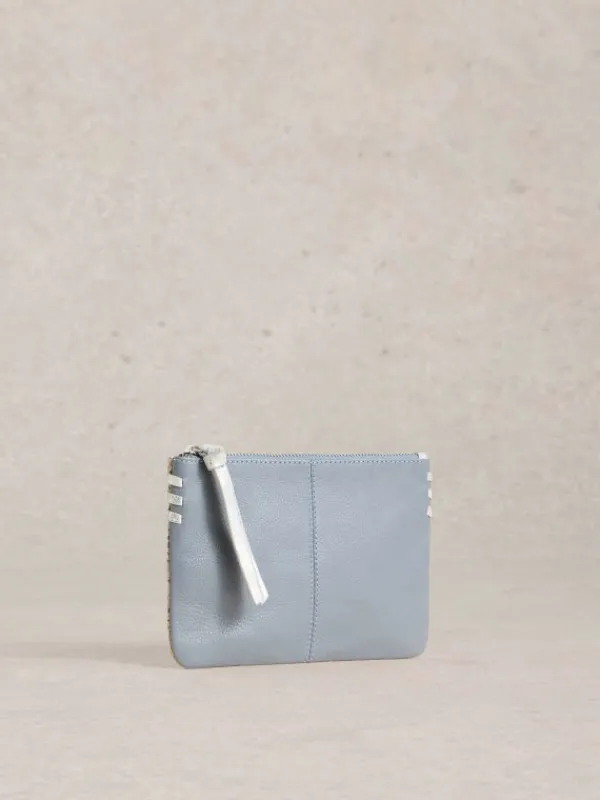 Bella Zip Top Pouch in BLUE MULTI<White Stuff Fashion