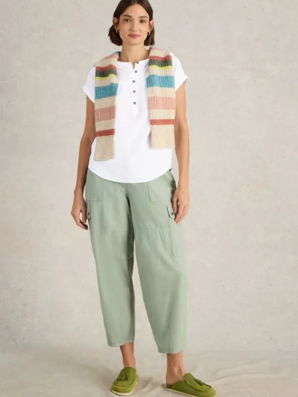 BETH SHIRT in BRILLIANT WHITE<White Stuff Outlet