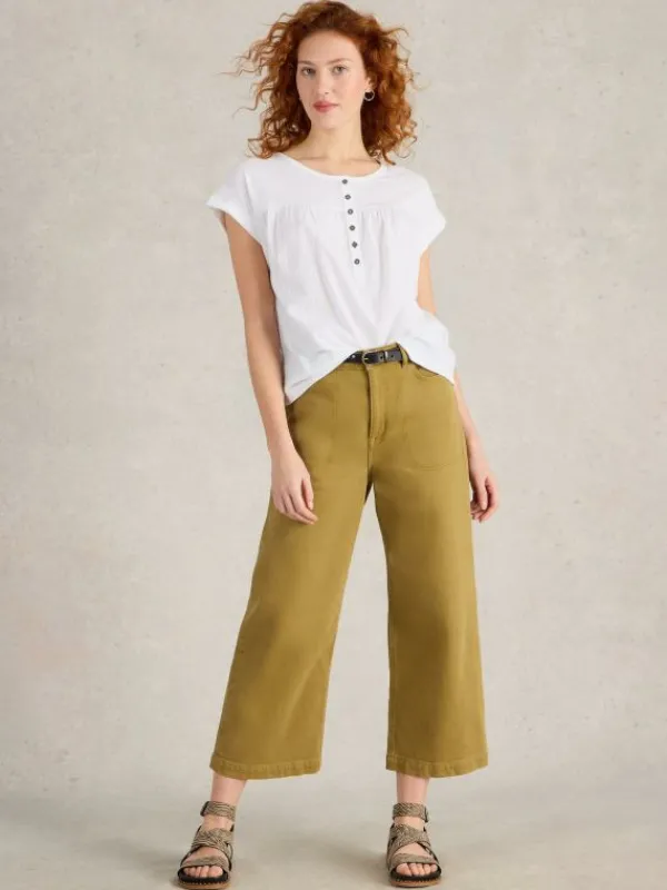 BETHANY SHIRT in BRILLIANT WHITE<White Stuff Sale