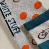 Bicycle Spot Trainer Sock in GREY MULTI<White Stuff Outlet