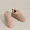 Borg Slipper Bootie in DARK NATURAL<White Stuff Online