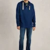Brampton Overhead Hoodie in MID BLUE<White Stuff Hot