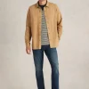 Bruton Oxford Collared Shirt in LIGHT TAN<White Stuff Online