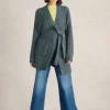 CABLE BELTED CARDIGAN in MID BLUE<White Stuff Sale