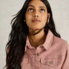 Camille Denim Jacket in DUSTY PINK<White Stuff Clearance