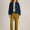 Camille Jersey Jacket in MID DENIM<White Stuff Hot