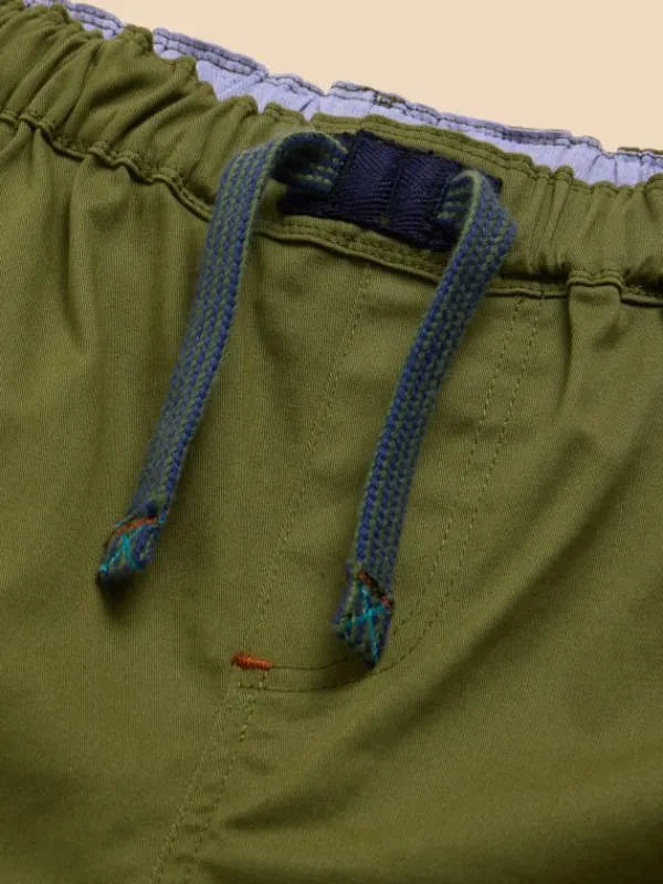 Cargo Carter Short in KHAKI GREEN<White Stuff Clearance