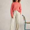 Carlie Tweedy Cargo Trouser in LIGHT NATURAL<White Stuff New