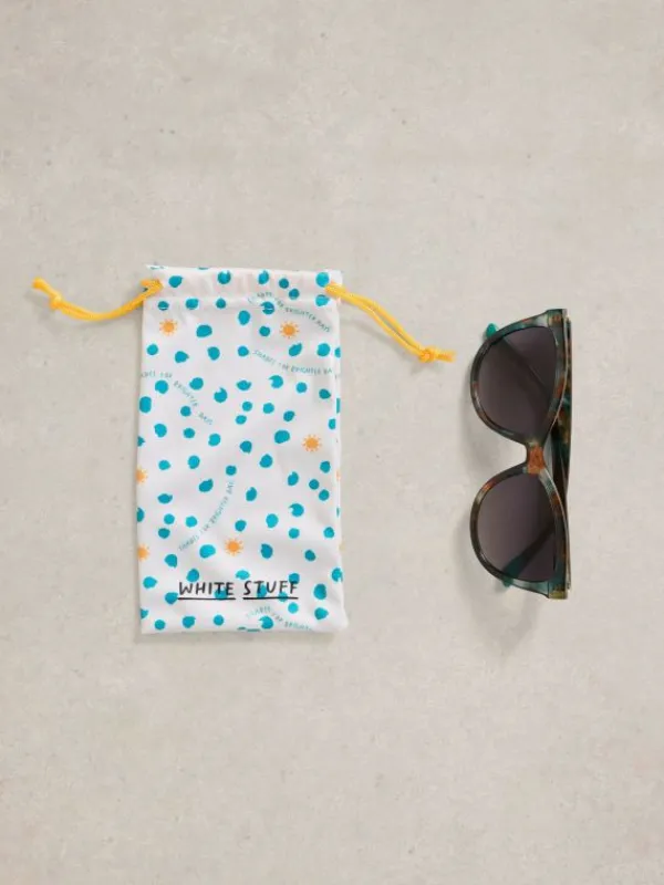 Cat Eye Sunglasses in BLACK MULTI<White Stuff Outlet