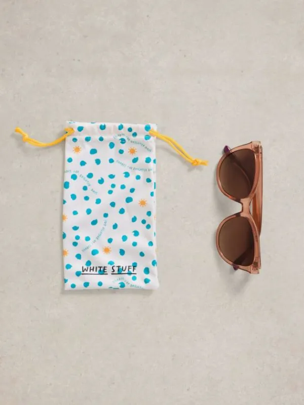 Cat Eye Sunglasses in LIGHT PINK<White Stuff Outlet