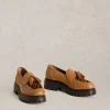 Charlie Chunky Loafer in TAN MULTI<White Stuff Clearance