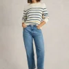 Charlie Straight Crop Jean in MID DENIM<White Stuff New