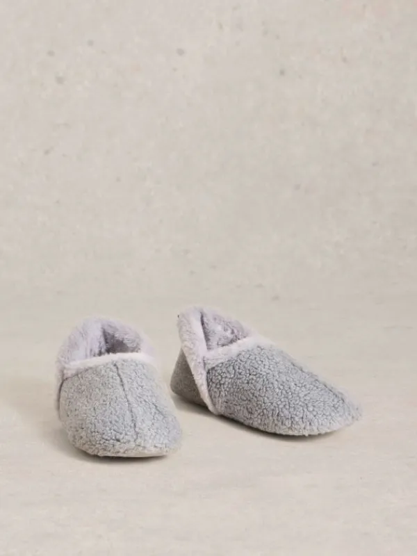Closed Back Reya Slipper in MID GREY<White Stuff Online