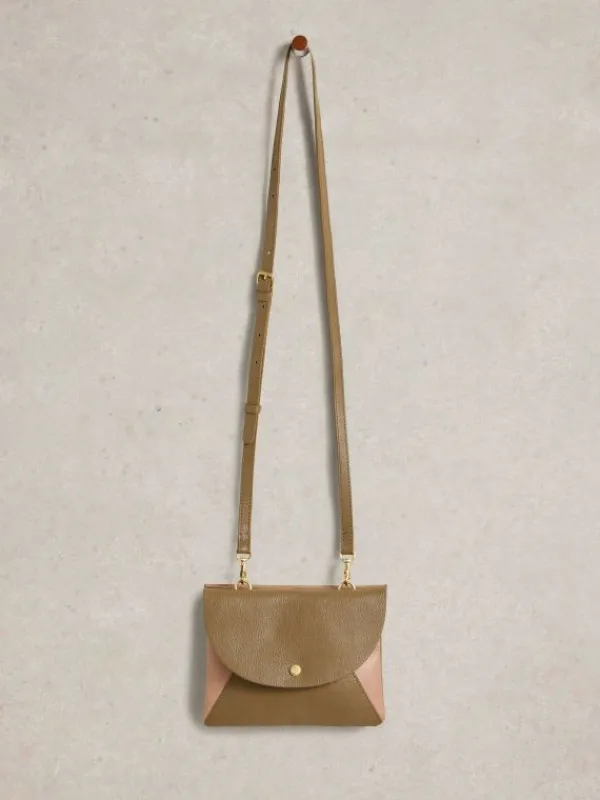 Coco Double Pouch Crossbody in NATURAL MULTI<White Stuff Best