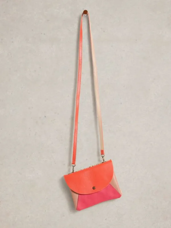 Coco Double Pouch Crossbody in PINK MULTI<White Stuff Online