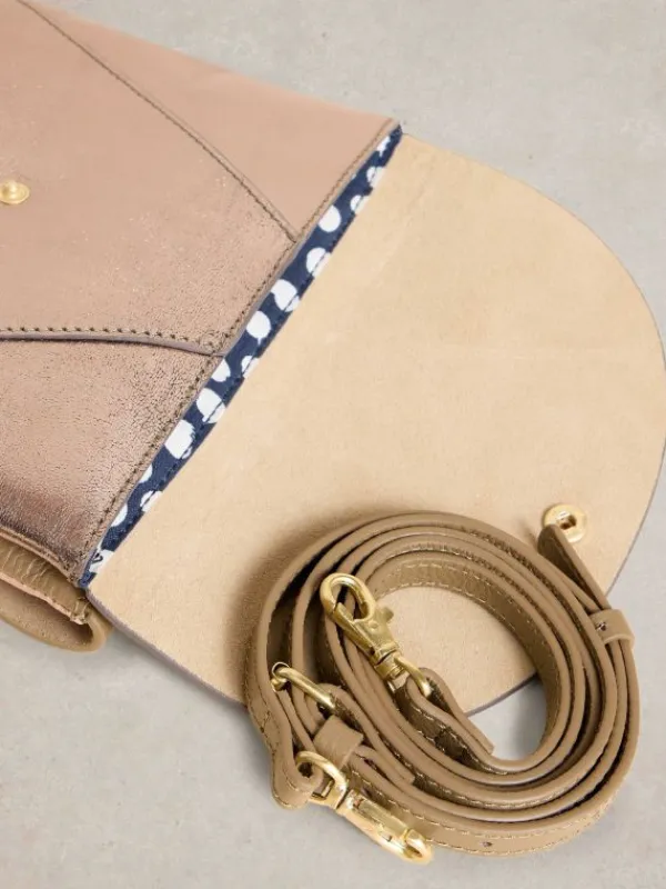 Coco Double Pouch Crossbody in NATURAL MULTI<White Stuff Best