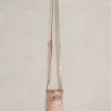 Coco Leather Phone Bag in GOLD TONE METALLIC<White Stuff New