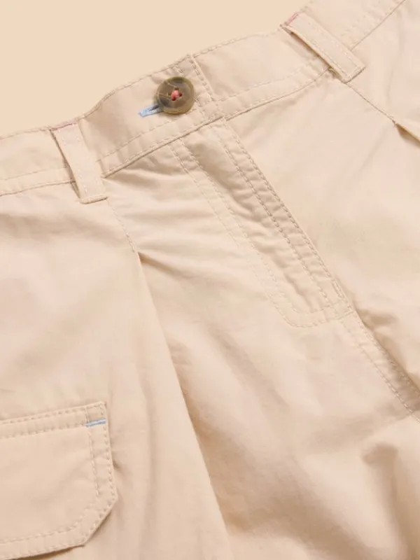 Colette Cargo Short in LIGHT NATURAL<White Stuff Discount