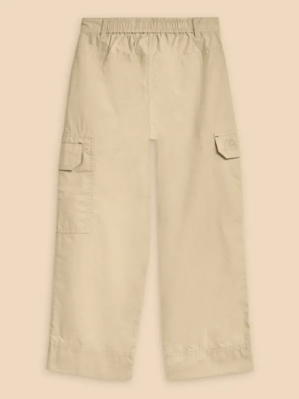 Colette Cargo Trouser in LIGHT NATURAL<White Stuff Online