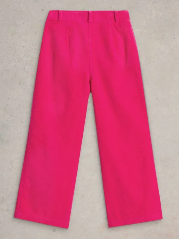 Cord Trouser in BRIGHT PINK<White Stuff Online