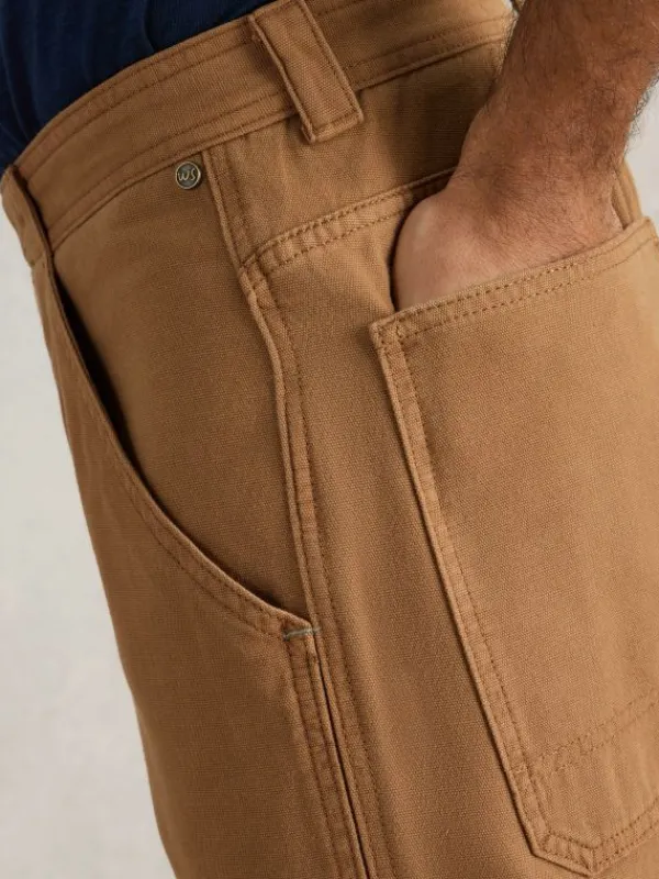 Crantock Utility Trouser in MID TAN<White Stuff Fashion