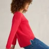 CREW NECK JANA JUMPER in BRIGHT PINK<White Stuff Sale