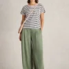 DANI TEE in NAVY MULTI<White Stuff Hot