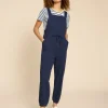 Daphne Jersey Dungaree in FRENCH NAVY<White Stuff Online