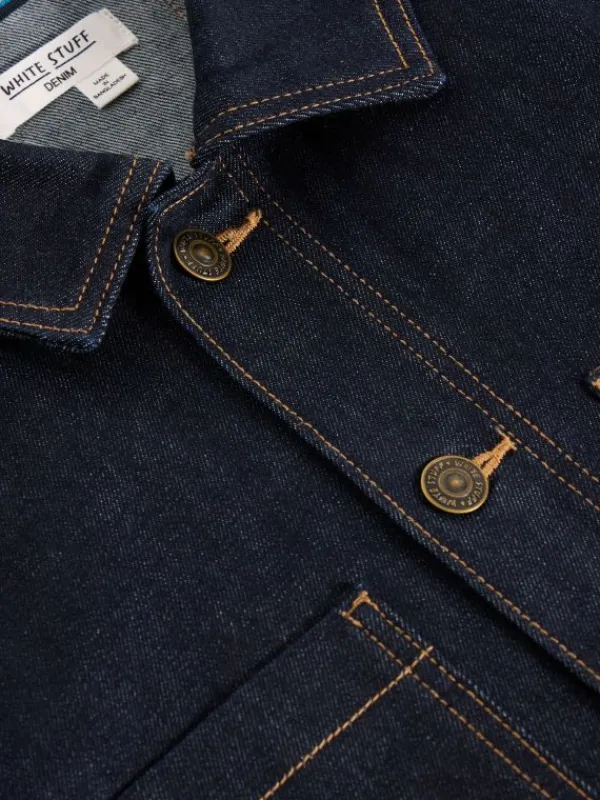 Denim Chore Jacket in DK DENIM<White Stuff Sale
