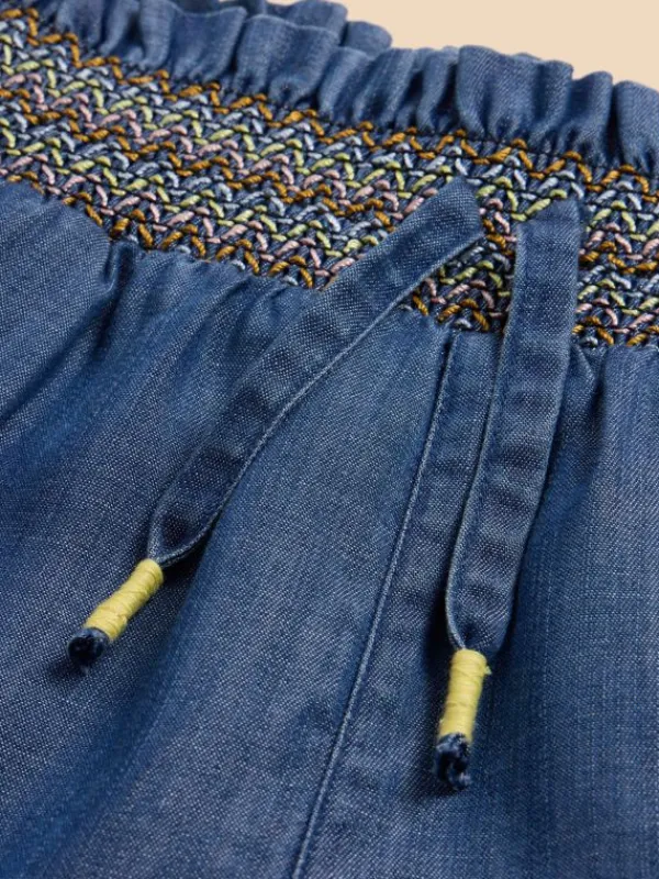 Denim Short in MID DENIM<White Stuff Outlet