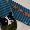 Dog Ankle Sock in BLUE MULTI<White Stuff Discount