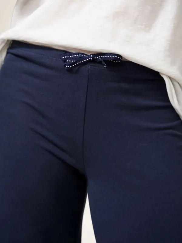 Dolce Organic Pant in NAVY MULTI<White Stuff Best