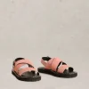 Dolly Western Sandal in MID PINK<White Stuff Fashion