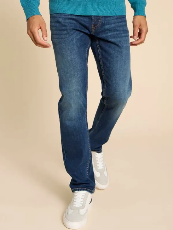 Eastwood Straight Jean in MID DENIM<White Stuff Online