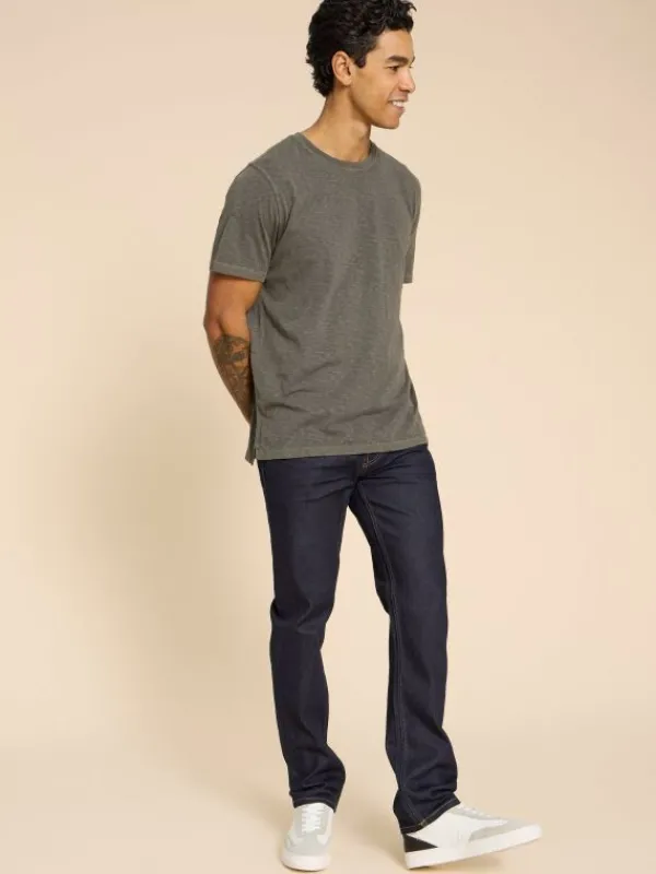 Eastwood Straight Jean in DK DENIM<White Stuff Outlet