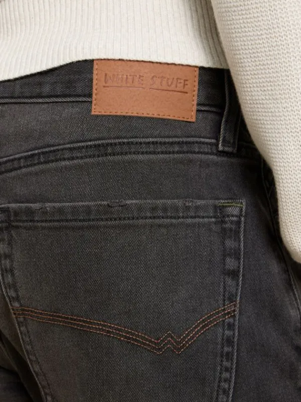 Eastwood Straight Jean in WASHED BLACK<White Stuff Clearance