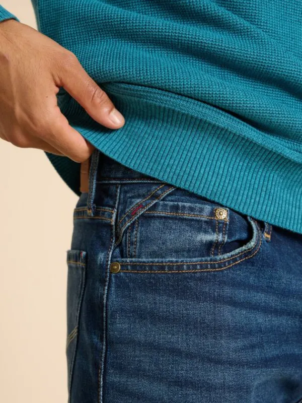 Eastwood Straight Jean in MID DENIM<White Stuff Online