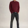 Eastwood Straight Jean Zip Fly in WASHED BLACK<White Stuff Discount