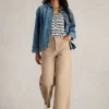 Eden Denim Collared Jacket in MID DENIM<White Stuff Online